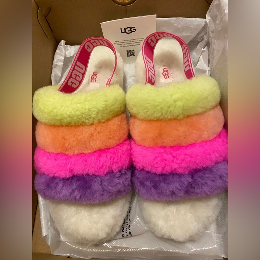 Women UGG Fluff Yeah Slide Sandal